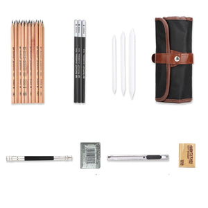The Complete Drawing & Illustration Set - Case & All Items Included