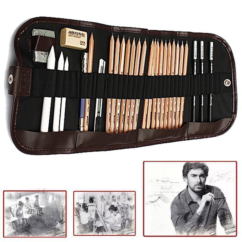 The Complete Drawing & Illustration Set - Case & All Items Included
